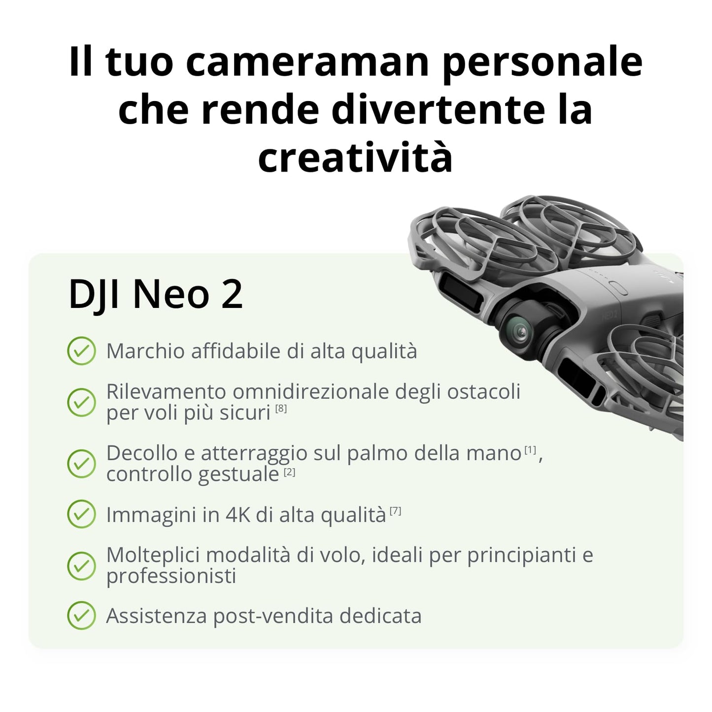 DJI Neo 2 Combo Motion Fly More con RC Motion 3 e Goggles N3, trasmissione stabile con transceiver digitale, drone 4K per principianti, volo FPV, 3 batterie