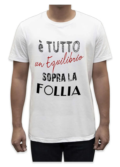 Unisex T-Shirt Short Sleeve T-Shirt with Funny Phrases Funny Joke Funny Print (M, St Oca ZZO STOCAZZO STOCAZZO SIMPATICA REBUS) - STREET STYLE