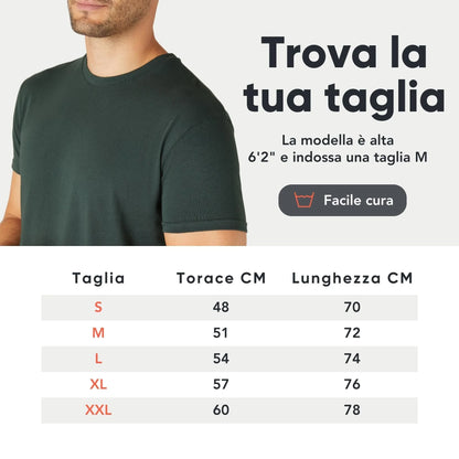 STREET STYLE T-shirt Uomo 100% Cotone Bio Pack 3/5 - STREET STYLE