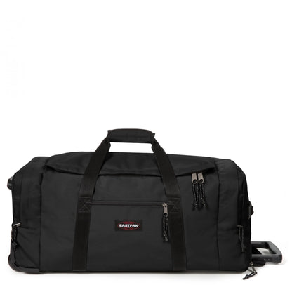 Eastpak Leatherface L + Duffel Bag, 86.5 x 36.5 x 38 cm, 104 L, Black, leatherface s+ - STREET STYLE