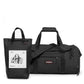 Eastpak READER M + Duffel Bag, 27 x 63 x 29 cm, 51.5 L, Black, Reader S + - STREET STYLE