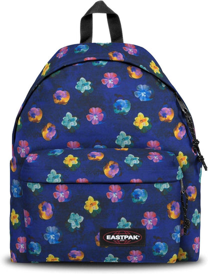 EASTPAK Padded Pak'r Backpack Colour FLOWERBLUR NAVY - STREET STYLE