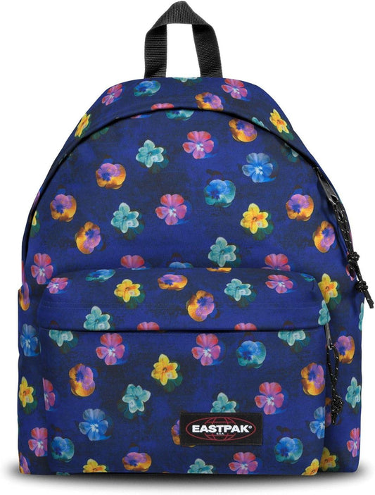 EASTPAK Padded Pak'r Backpack Colour FLOWERBLUR NAVY - STREET STYLE