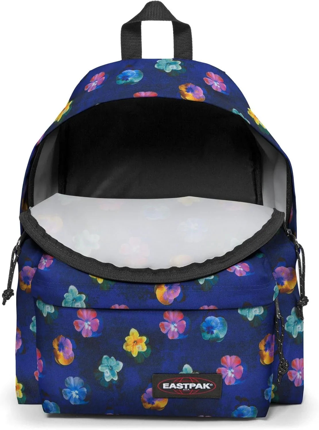 EASTPAK Padded Pak'r Backpack Colour FLOWERBLUR NAVY - STREET STYLE