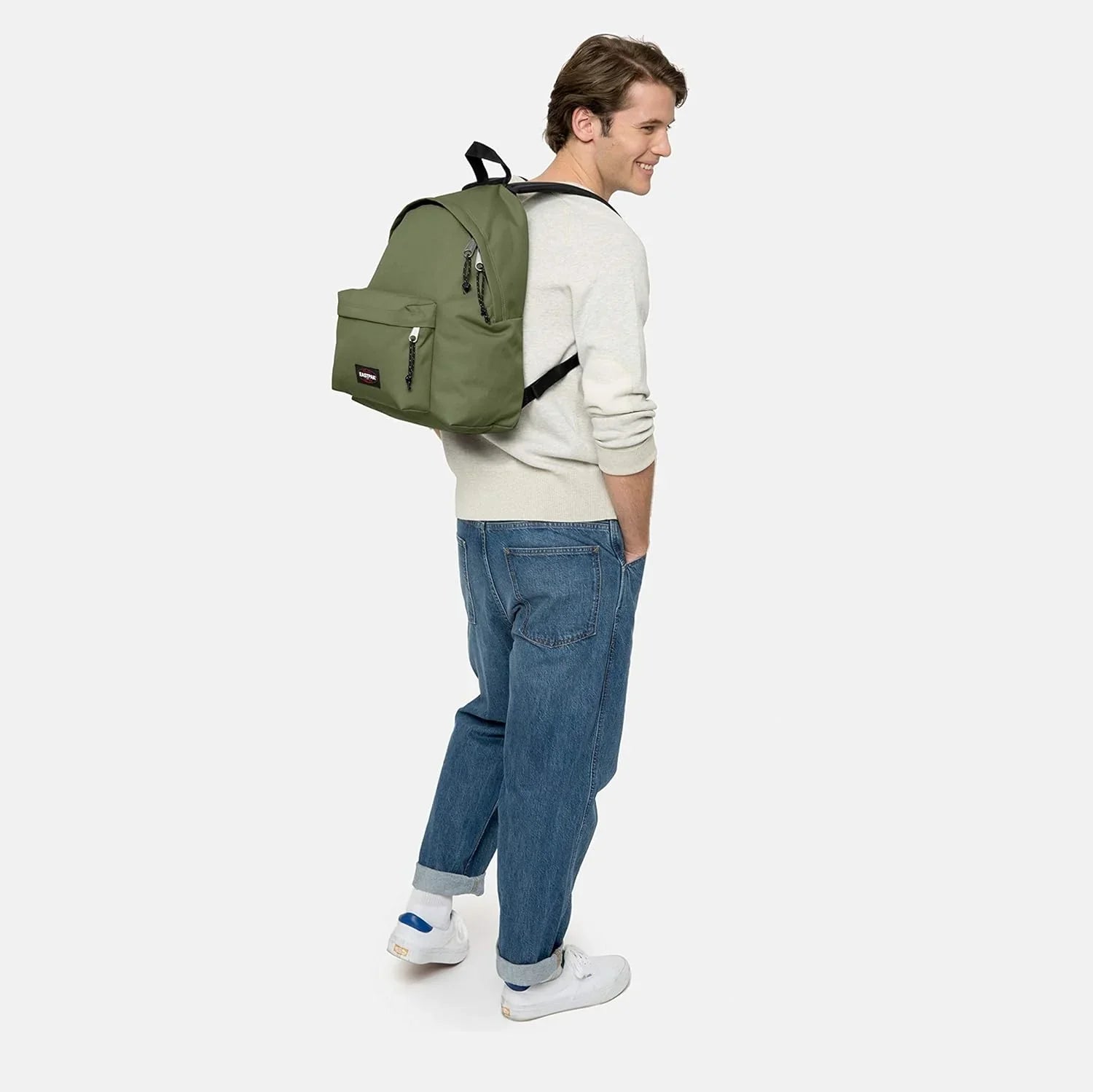 Eastpak PADDED PAK'R Casual Backpack, 40 cm, 24 Liters, Quiet Khaki, Quiet Khaki, PADDED PAK'R - STREET STYLE