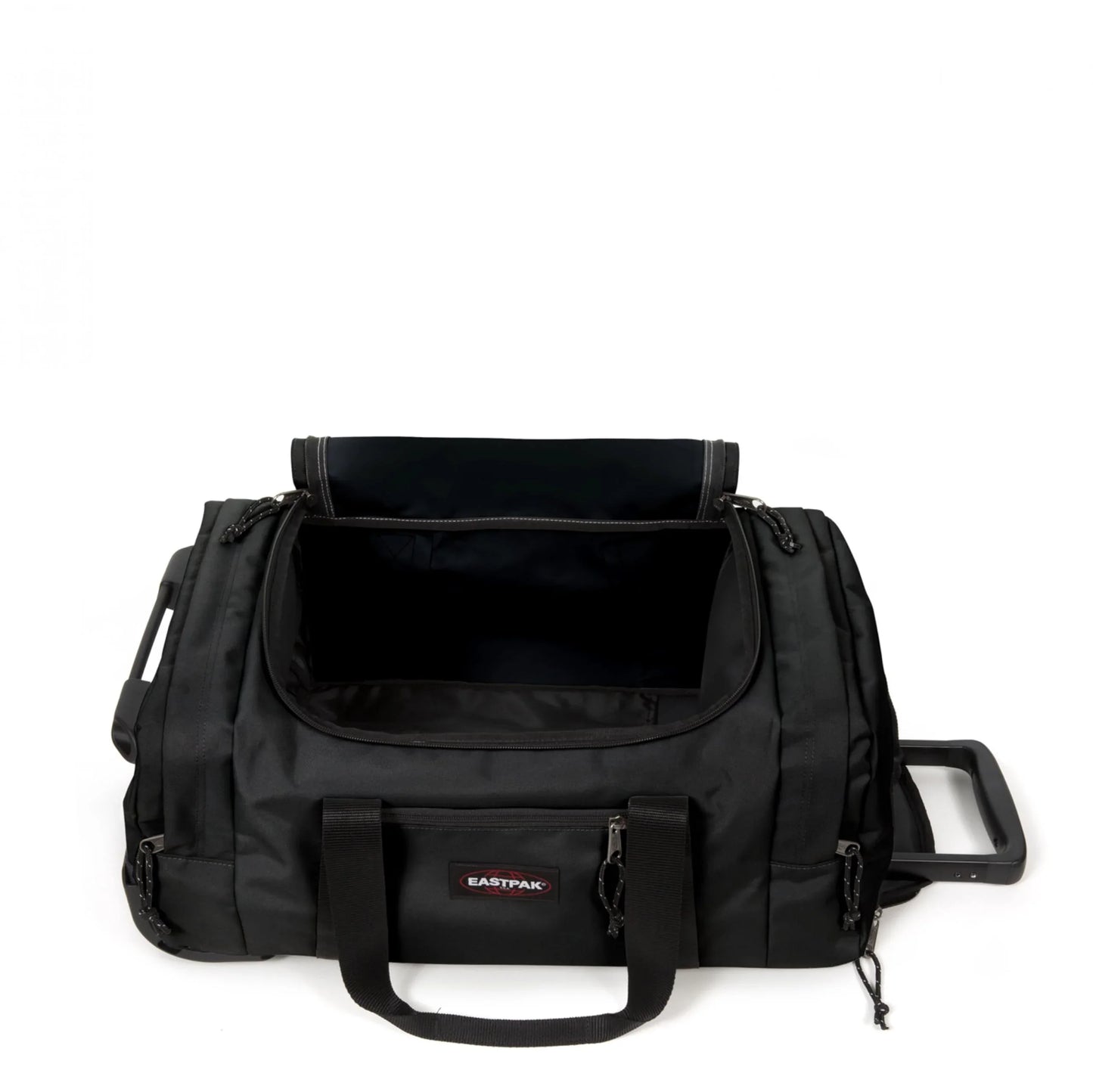 Eastpak Leatherface L + Duffel Bag, 86.5 x 36.5 x 38 cm, 104 L, Black, leatherface s+ - STREET STYLE
