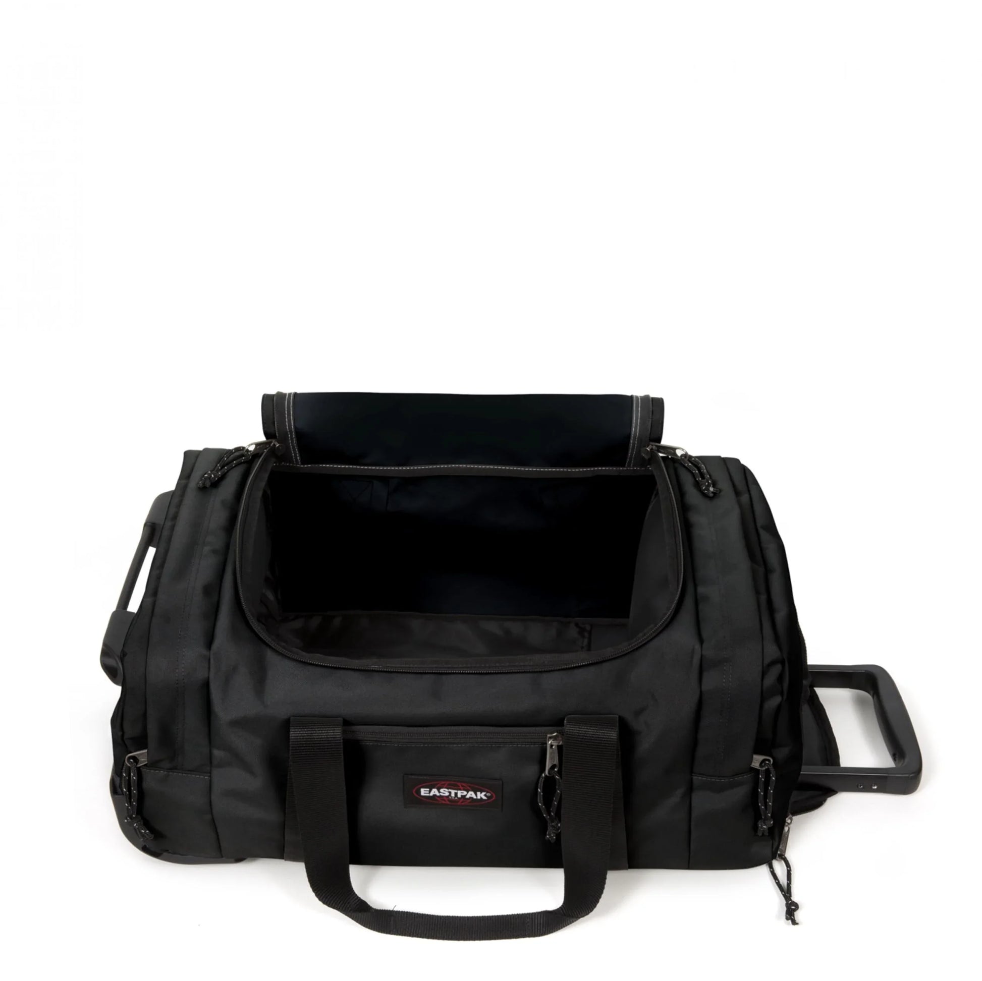 Eastpak Leatherface L + Duffel Bag, 86.5 x 36.5 x 38 cm, 104 L, Black, leatherface s+ - STREET STYLE