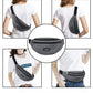 Men's Women's Waist Bag, Sports Waist Bag with 4 Zip Pockets, Men's Waist Bag, Small Adjustable Belt, Waterproof Work Waist Bag for Cycling Running Hiking Trekking Concerts - STREET STYLE