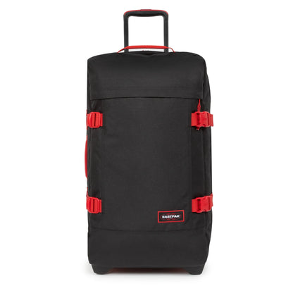 Eastpak TRANVERZ L Suitcase, 79 x 40 x 33 cm, 121 L, Black Denim, Tranverz L - STREET STYLE