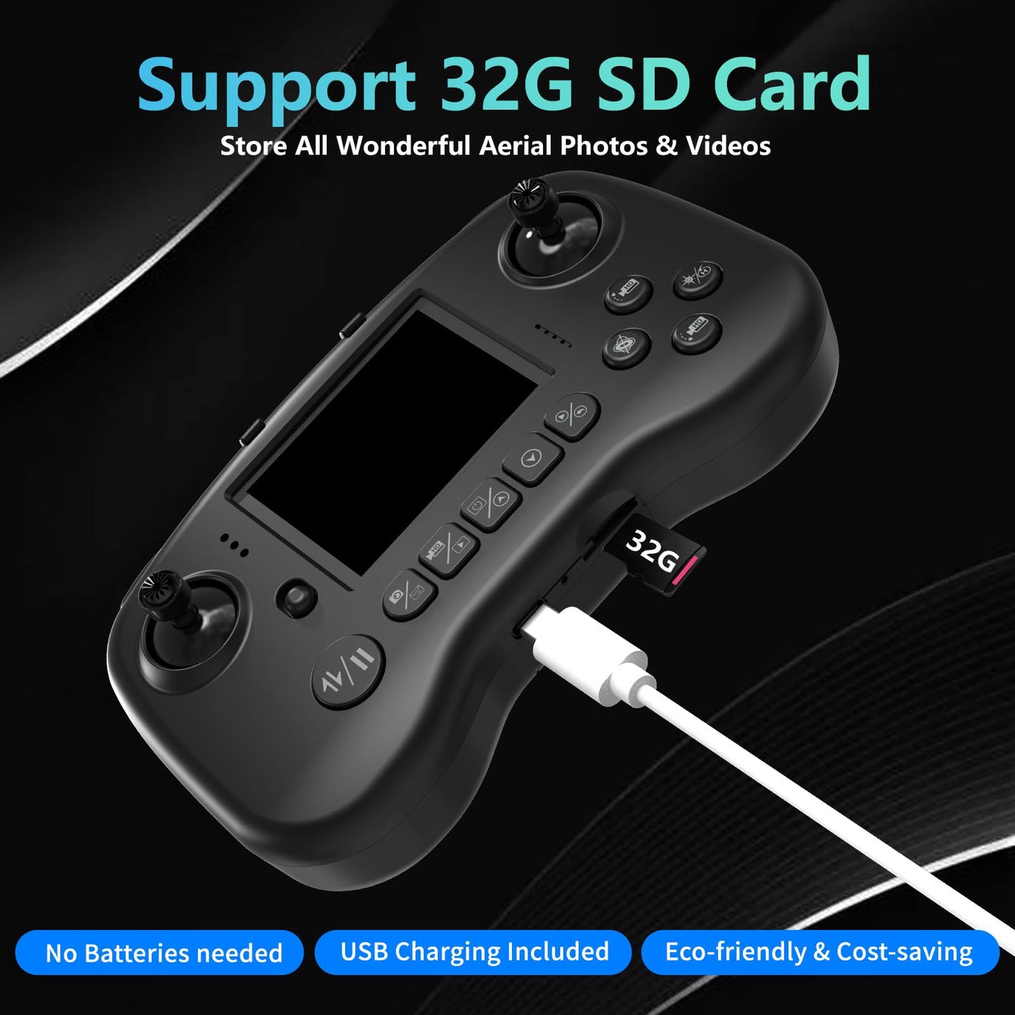 Drone con Fotocamera 4k per Adulti, Droni con 2,8 Pollici Schermo LCDProfessionisti, Evitamento Ostacoli 270°, Motore Brushless, Mantenimento dell'altitudine, RC Quadcopter per Principianti TT19LCD