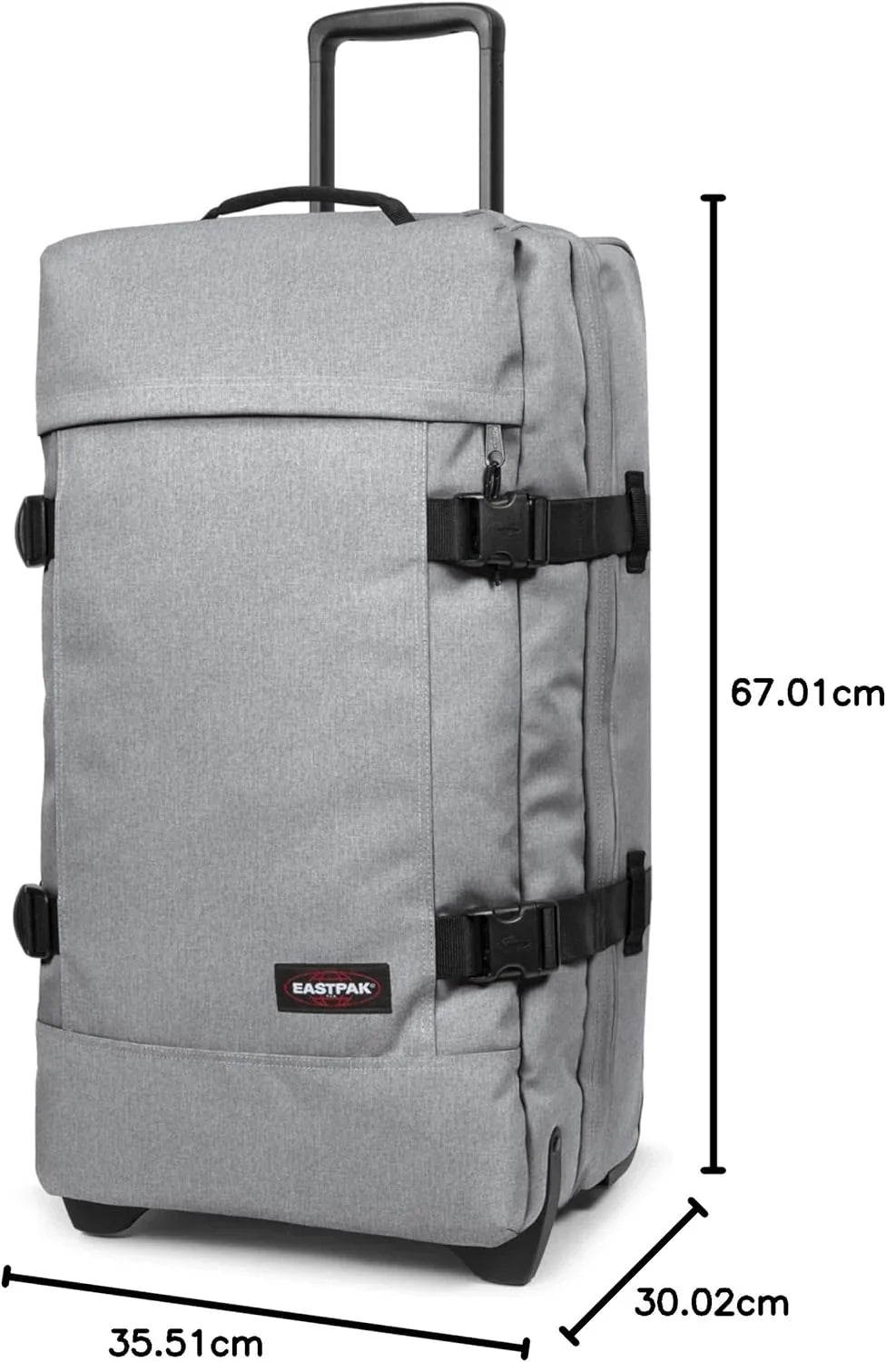 Eastpak TRANVERZ M Suitcase, 67 x 35.5 x 30 cm, 78 L, Ultra Marine, Hand Luggage - STREET STYLE