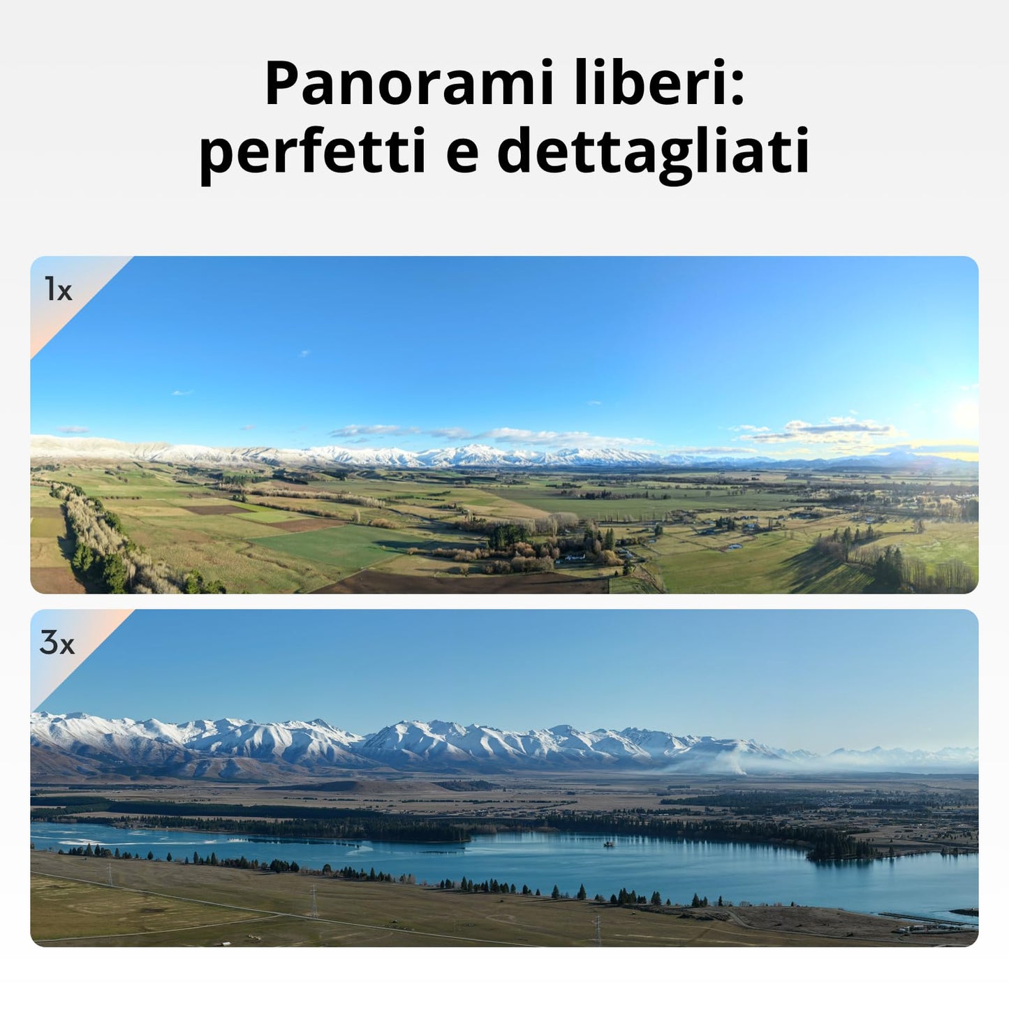 DJI Air 3S Combo Fly More (RC 2 con schermo), drone con fotocamera grandangolare CMOS 1" e teleobiettivo medio per adulti, 4K/60fps, rilevamento omnidirezionale e 3 batterie per volare più a lungo