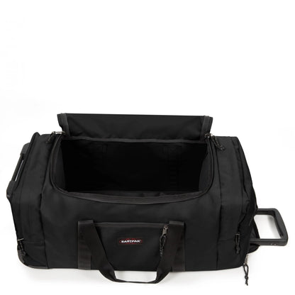 Eastpak Leatherface L + Duffel Bag, 86.5 x 36.5 x 38 cm, 104 L, Black, leatherface s+ - STREET STYLE