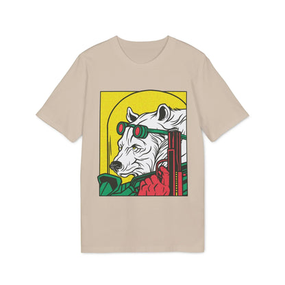 Ice Bear Gun - Comic Mafia - Premium Bio Unisex T-Shirt - Front Print - STREET STYLE