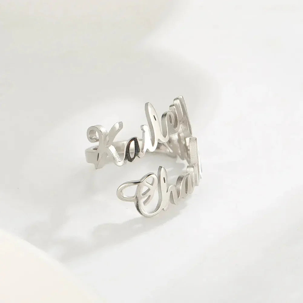 Name Ring - custom name ring - STREET STYLE