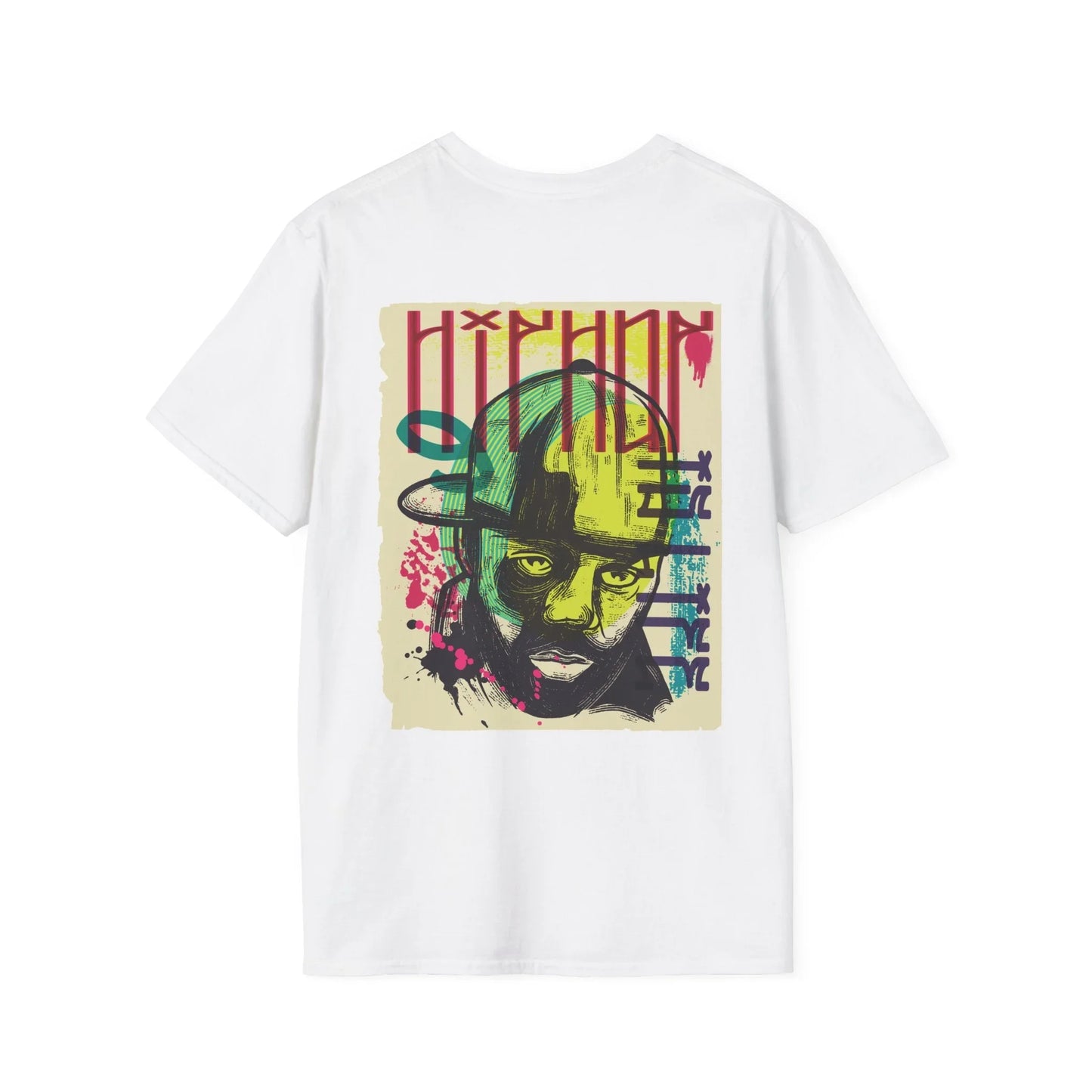 Hip Hop - Urban Graffiti - Unisex T-Shirt - Back Print - STREET STYLE