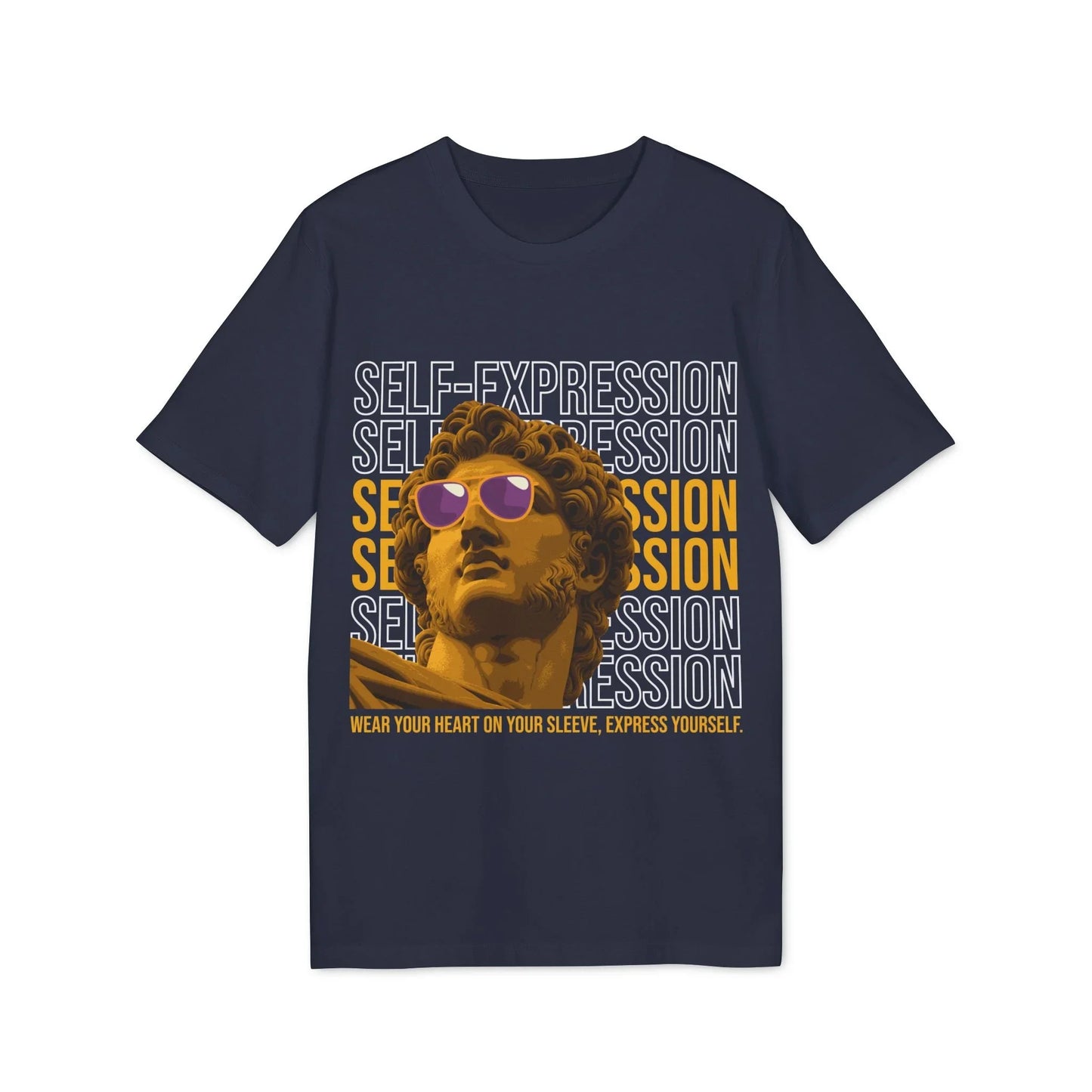 Self-Expression - Gods Way - Premium Bio Unisex T-Shirt - Front Print - STREET STYLE