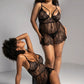 Stunning Deep Plunge Babydoll Mapale Temptation - STREET STYLE