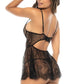 Stunning Deep Plunge Babydoll Mapale Temptation - STREET STYLE