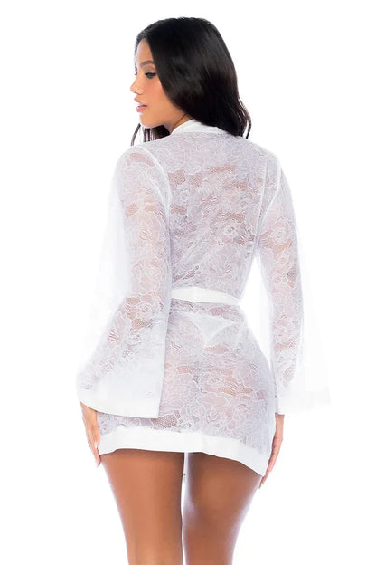 Romantic Lace Robe Mapale Isla Belle - STREET STYLE