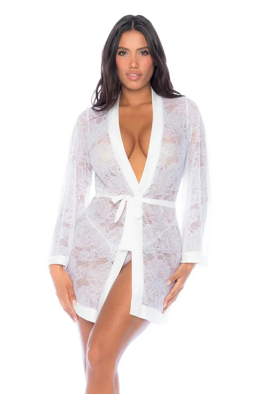Romantic Lace Robe Mapale Isla Belle - STREET STYLE