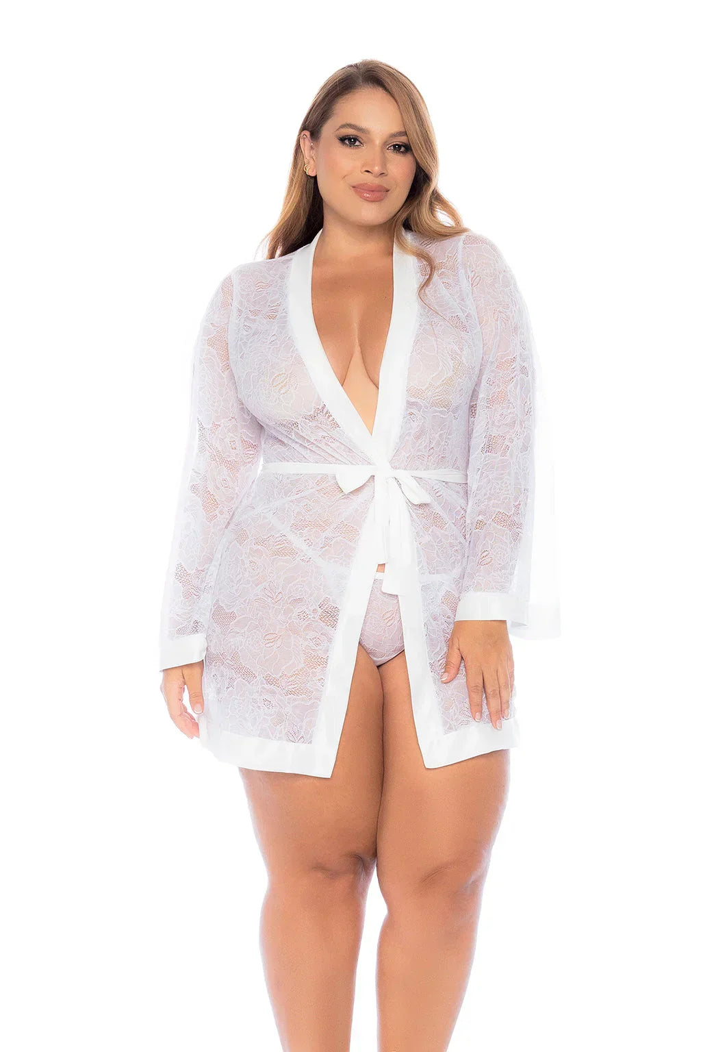 Romantic Lace Robe Mapale Isla Belle - STREET STYLE