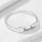 Full Silver Name-1 Ring - silver ring - STREET STYLE