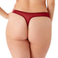 Gossard Superboost Lace Thong Panty Cranberry/Raspberry Sorbet - STREET STYLE