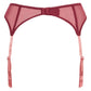 Gossard Superboost Lace Garter Belt Cranberry/Raspberry Sorbet - STREET STYLE