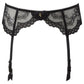 Sheer Lace Garter Belt Gossard Superboost Lace Black - STREET STYLE