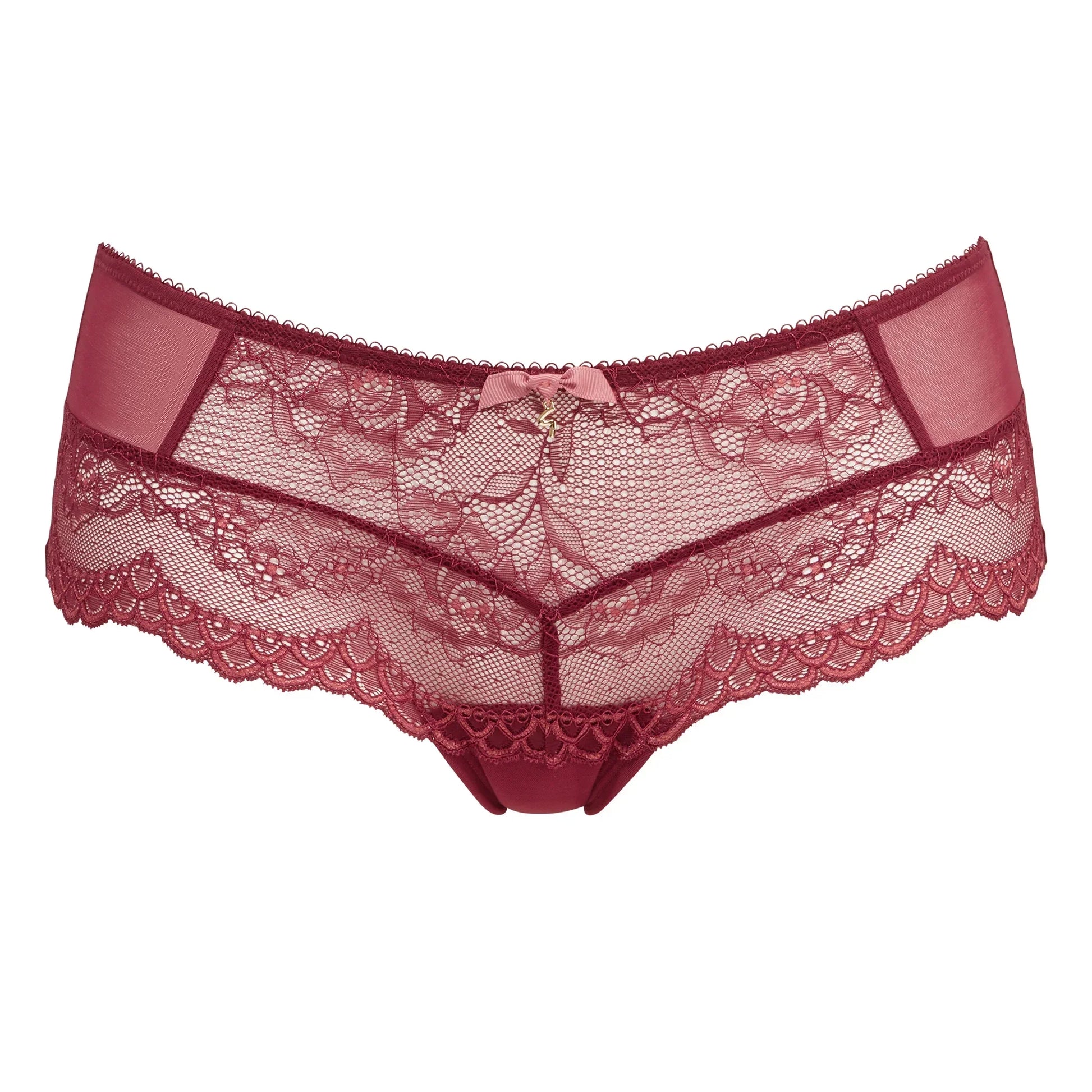 Gossard Superboost Lace Short Panty Cranberry/Raspberry Sorbet - STREET STYLE