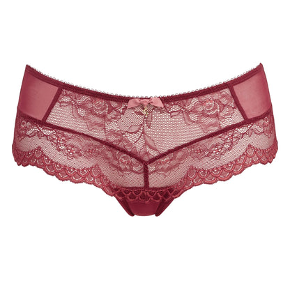 Gossard Superboost Lace Short Panty Cranberry/Raspberry Sorbet - STREET STYLE