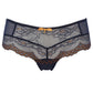 Gossard Superboost Lace Short Panty Midnight Blue Gold - STREET STYLE