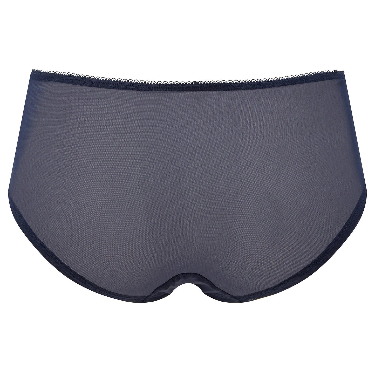 Gossard Superboost Lace Short Panty Midnight Blue Gold - STREET STYLE