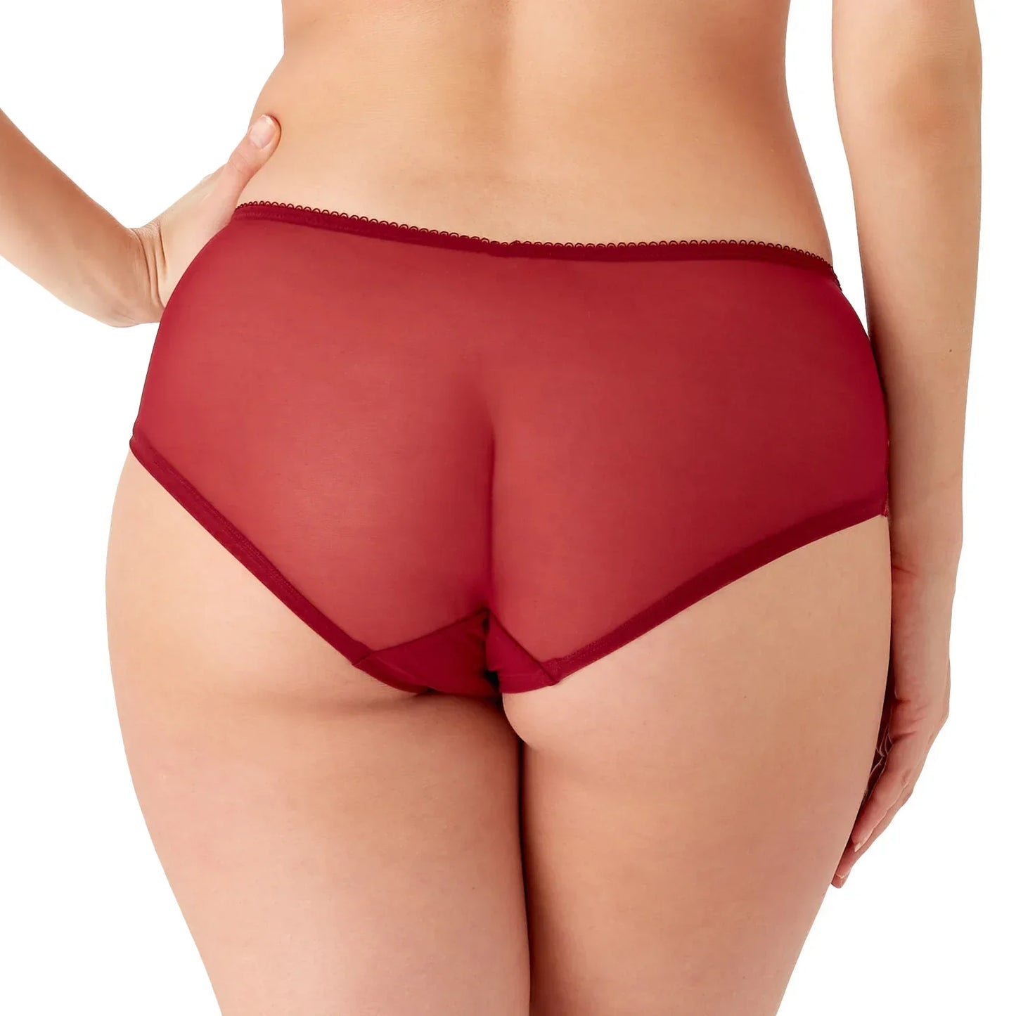 Gossard Superboost Lace Short Panty Cranberry/Raspberry Sorbet - STREET STYLE