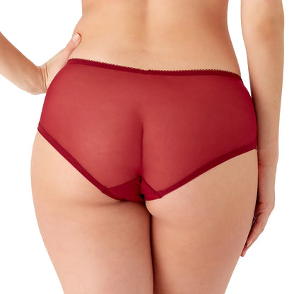 Gossard Superboost Lace Short Panty Cranberry/Raspberry Sorbet - STREET STYLE