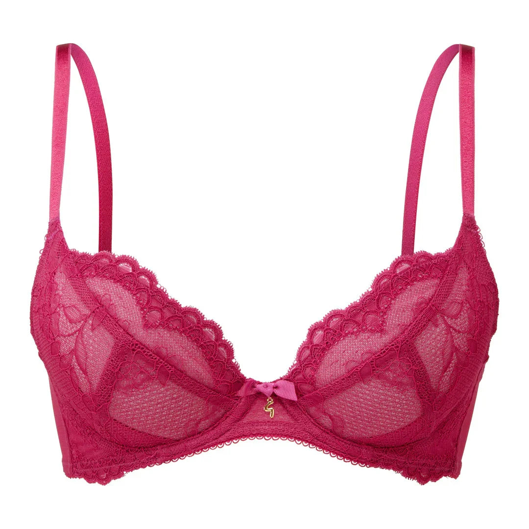 Gossard Superboost Lace Vivacious Sheer Plunge Bra - STREET STYLE