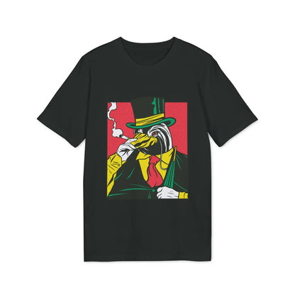 Smoking Penguin - Comic Mafia - Premium Bio Unisex T-Shirt - Front Print - STREET STYLE
