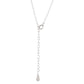 Round Pendant Pave Necklace - STREET STYLE