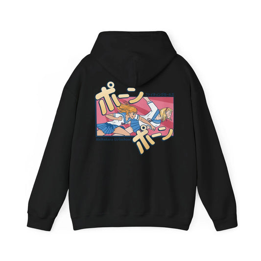 High School Girl Fight - Anime World - Unisex Hoodie - STREET STYLE