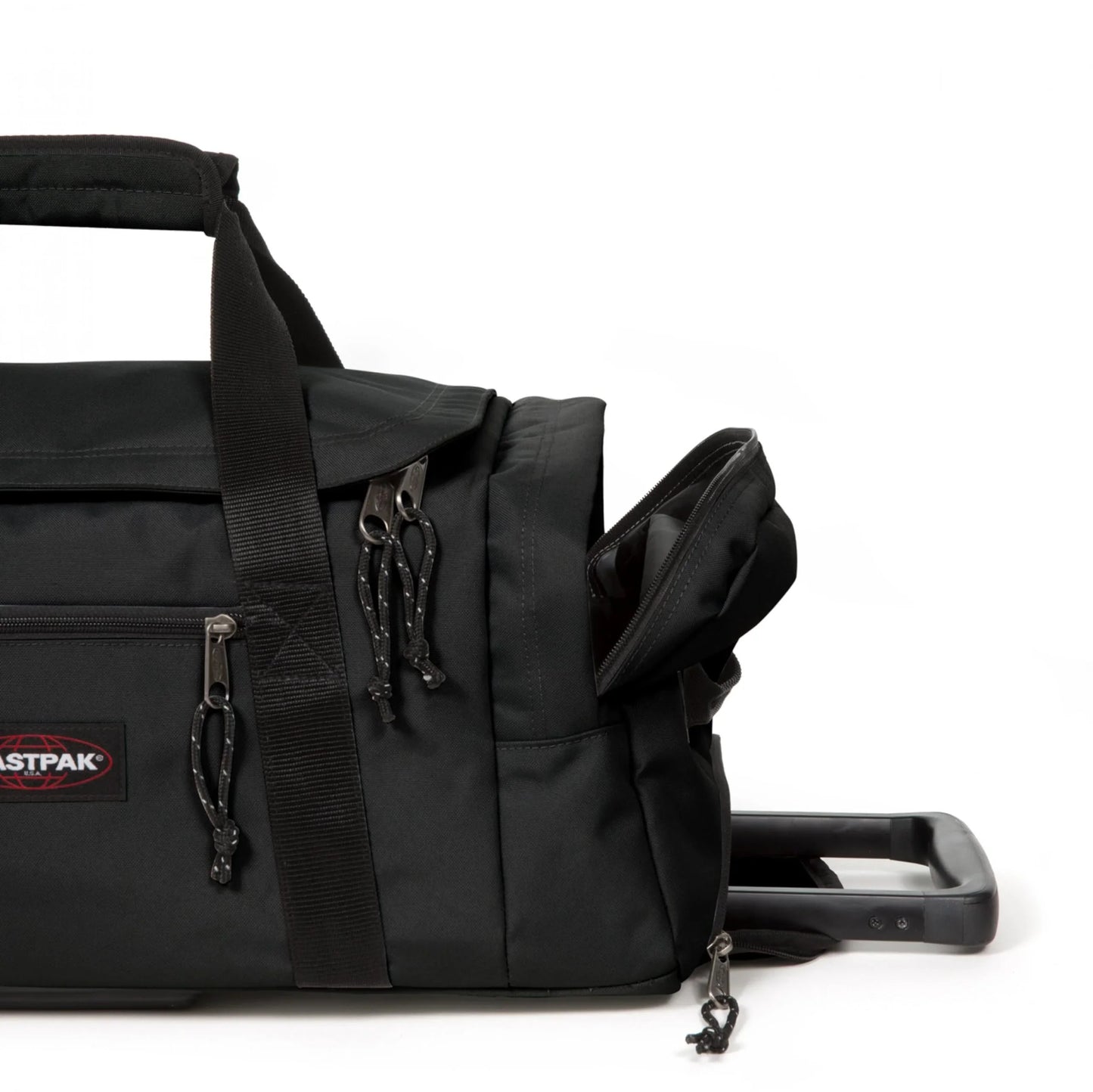 Eastpak Leatherface L + Duffel Bag, 86.5 x 36.5 x 38 cm, 104 L, Black, leatherface s+ - STREET STYLE