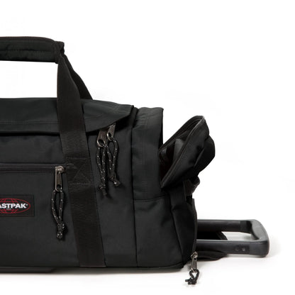 Eastpak Leatherface L + Duffel Bag, 86.5 x 36.5 x 38 cm, 104 L, Black, leatherface s+ - STREET STYLE