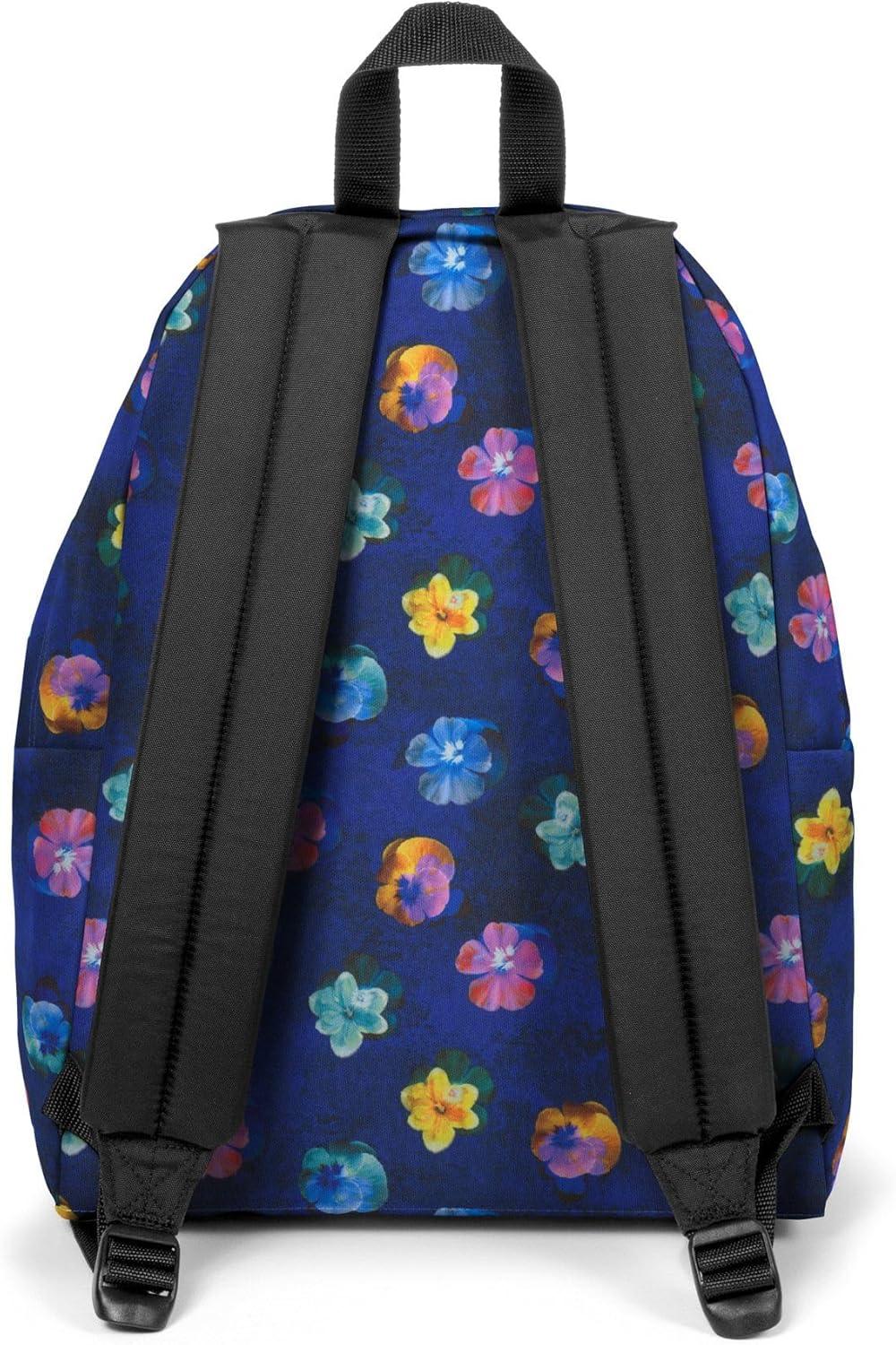 EASTPAK Padded Pak'r Backpack Colour FLOWERBLUR NAVY - STREET STYLE