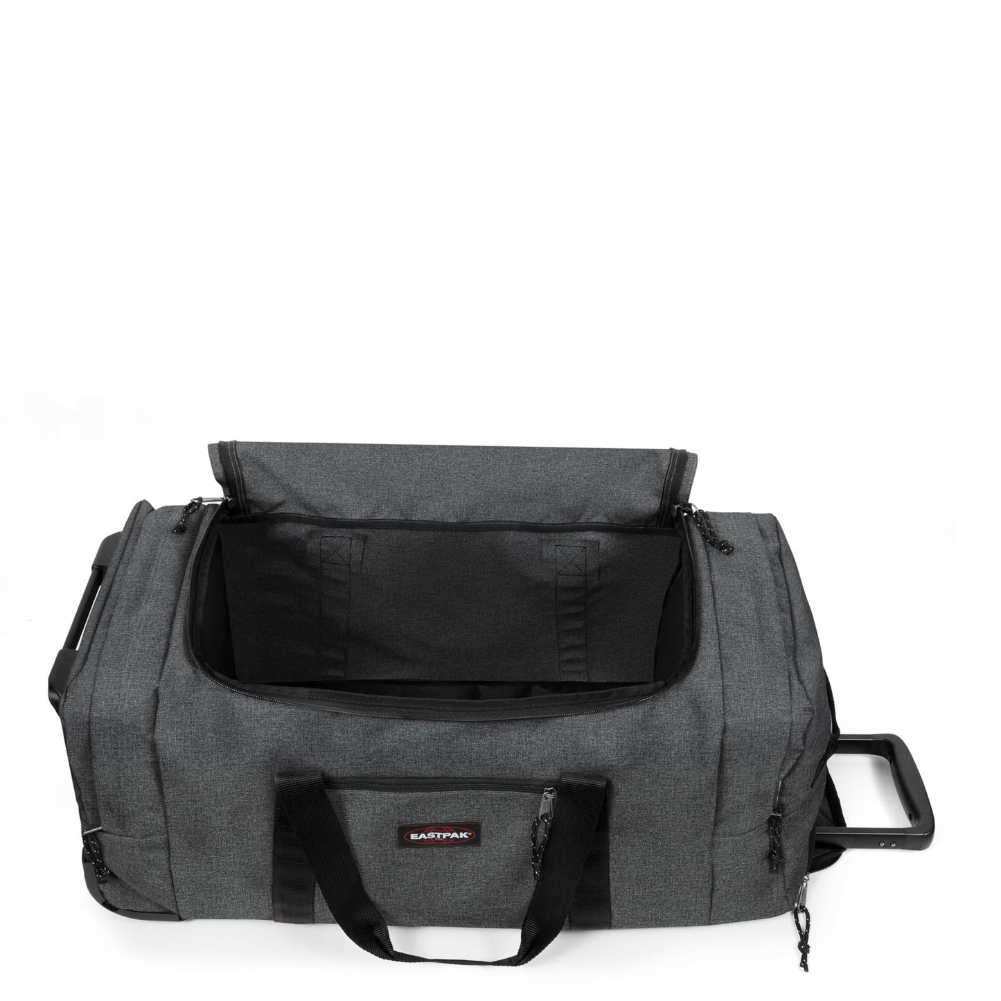 Eastpak Leatherface L + Duffel Bag, 86.5 x 36.5 x 38 cm, 104 L, Black, leatherface s+ - STREET STYLE