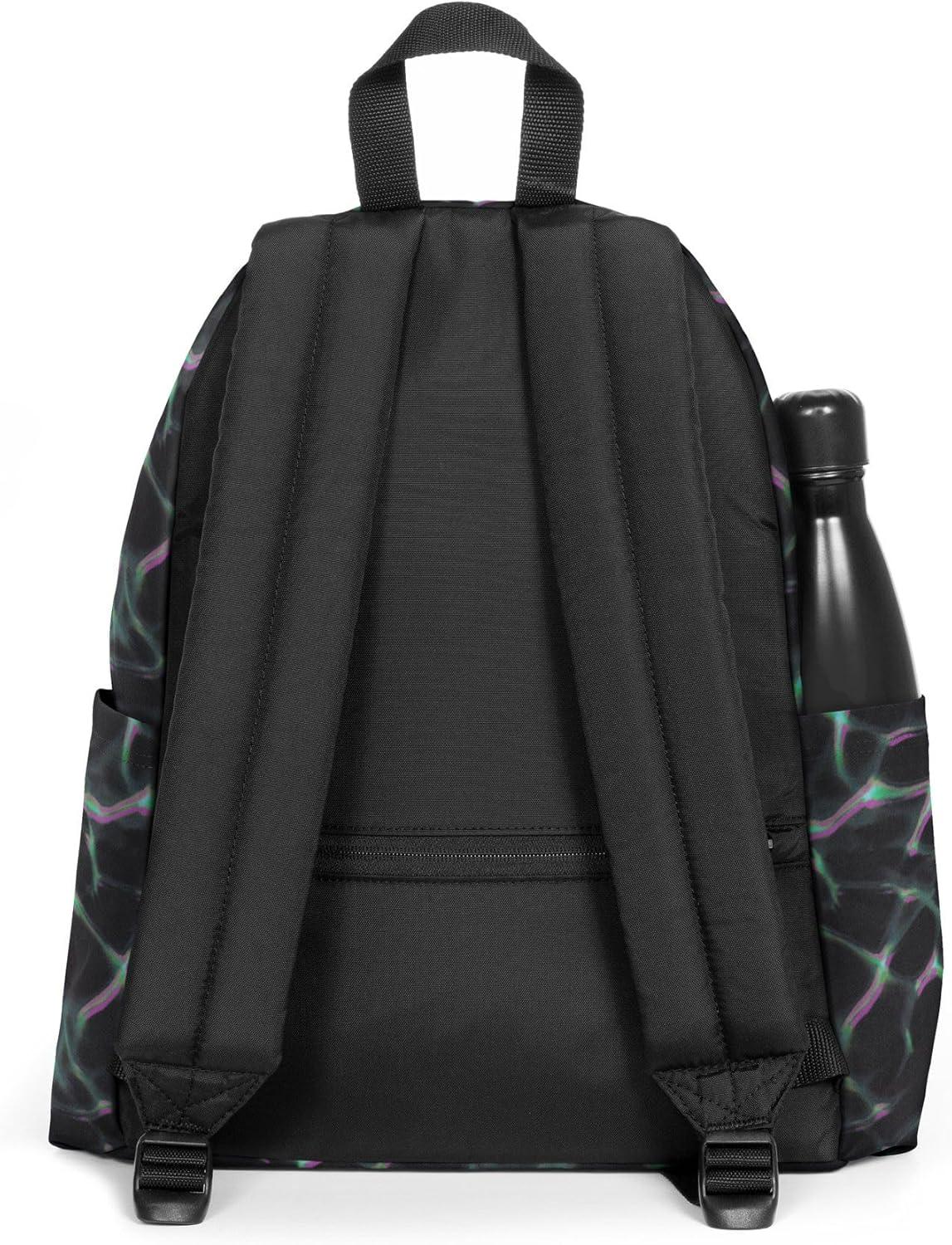 EASTPAK LIQUIT BLACK DAY PAK'R Backpack 24 Litres Black Colour Side Pocket Bottle Holder and Back Pocket with Zip - STREET STYLE