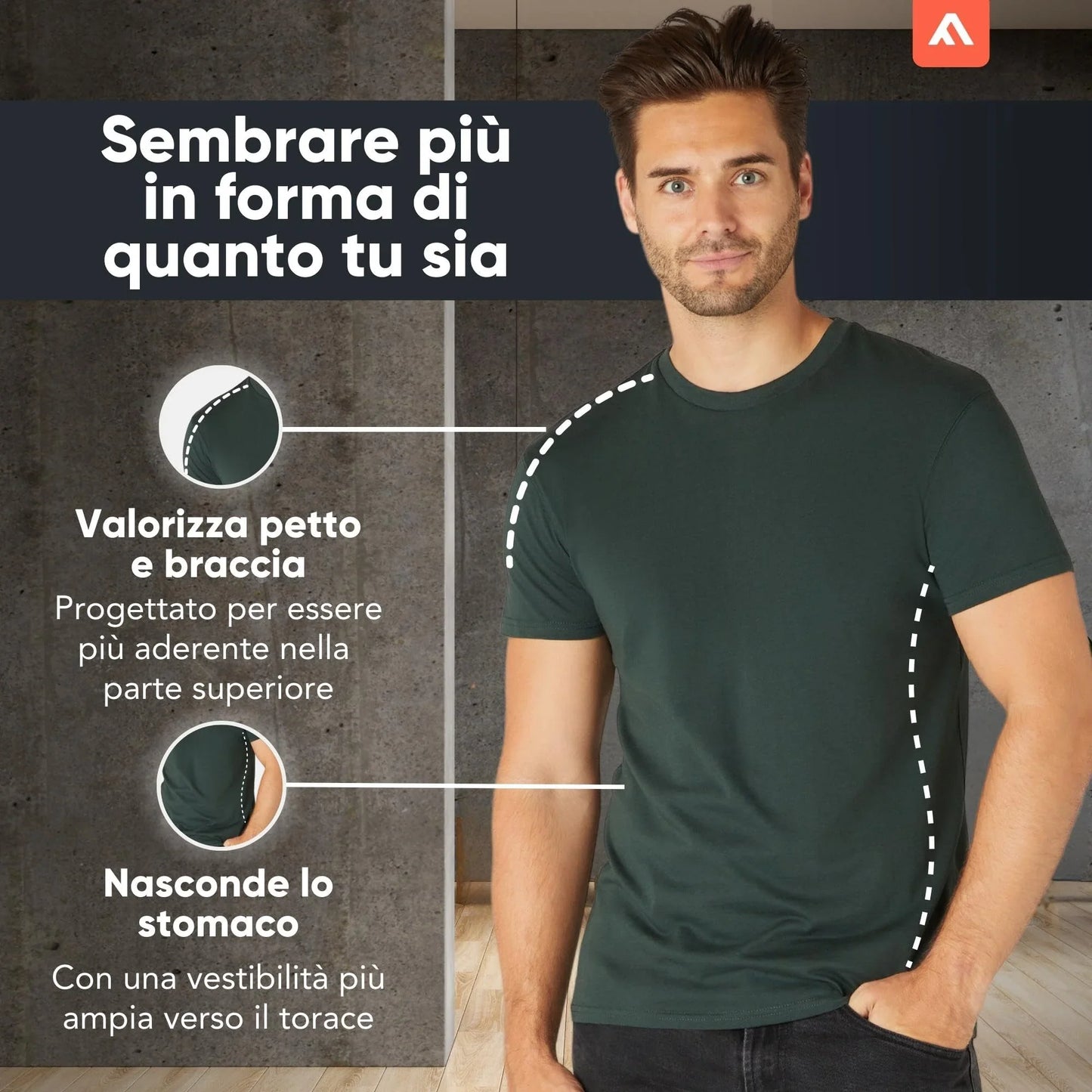 STREET STYLE T-shirt Uomo 100% Cotone Bio Pack 3/5 - STREET STYLE