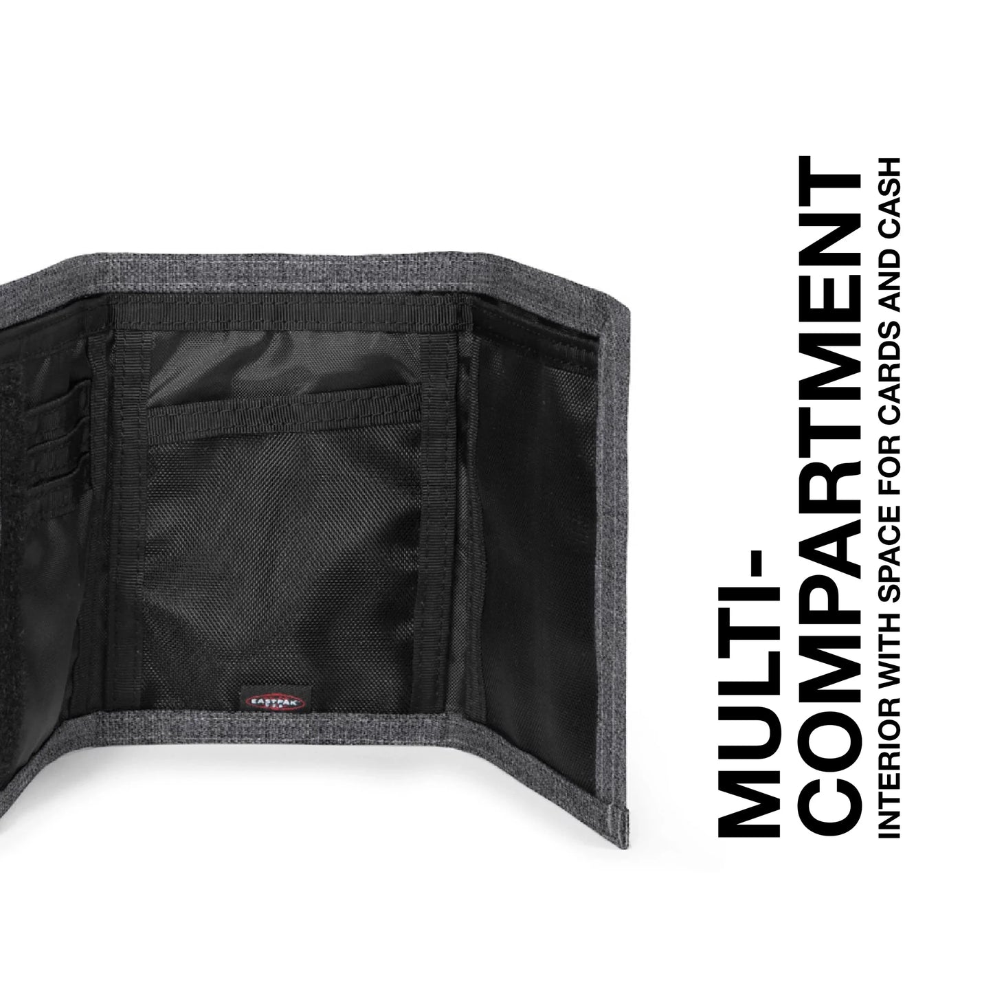 Eastpak RUSHER Shoulder Bag, 1.5 L, Black Denim, Rusher - STREET STYLE