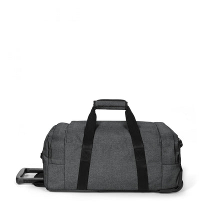 Eastpak Leatherface L + Duffel Bag, 86.5 x 36.5 x 38 cm, 104 L, Black, leatherface s+ - STREET STYLE