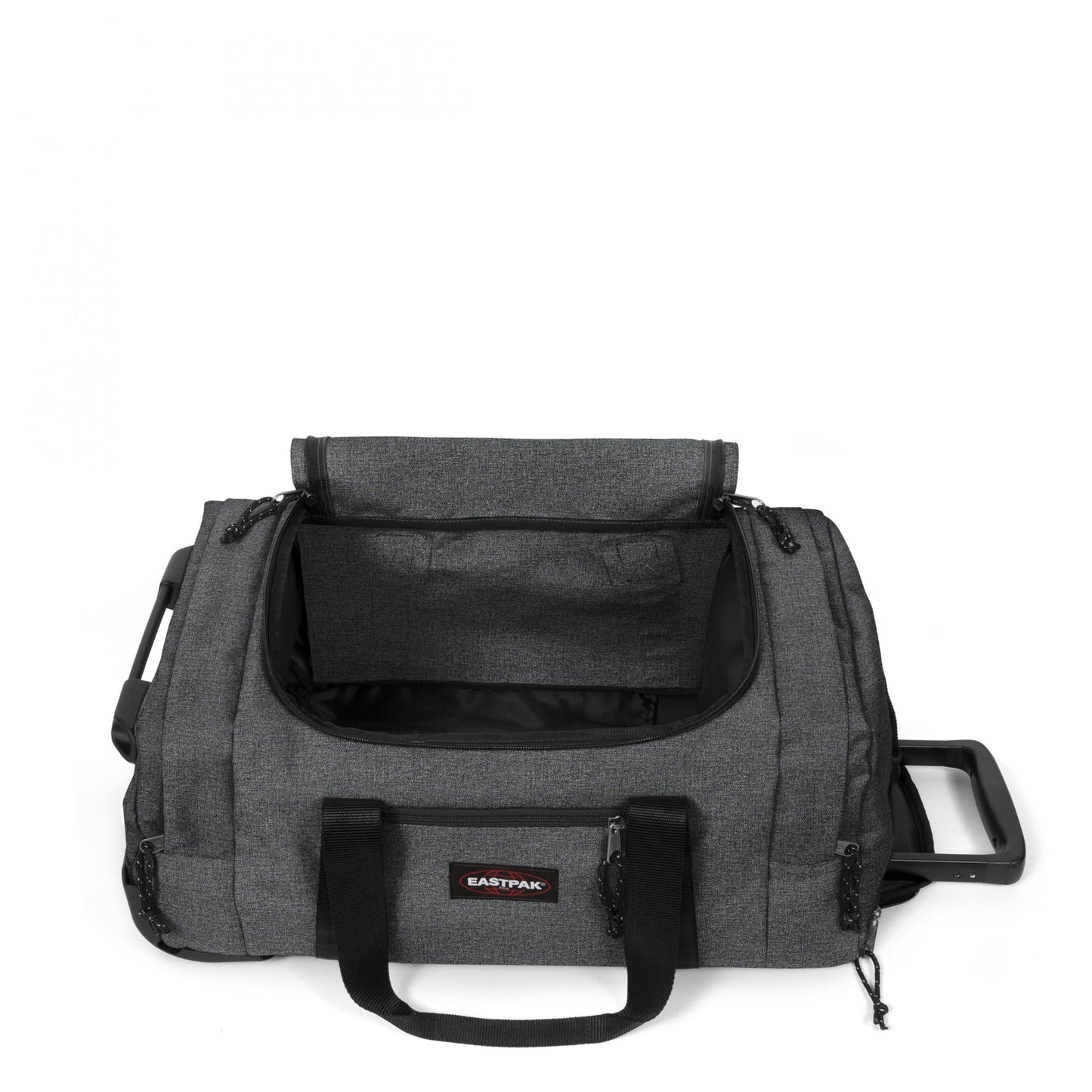 Eastpak Leatherface L + Duffel Bag, 86.5 x 36.5 x 38 cm, 104 L, Black, leatherface s+ - STREET STYLE