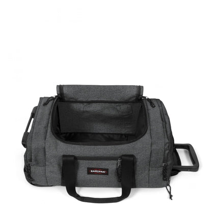 Eastpak Leatherface L + Duffel Bag, 86.5 x 36.5 x 38 cm, 104 L, Black, leatherface s+ - STREET STYLE